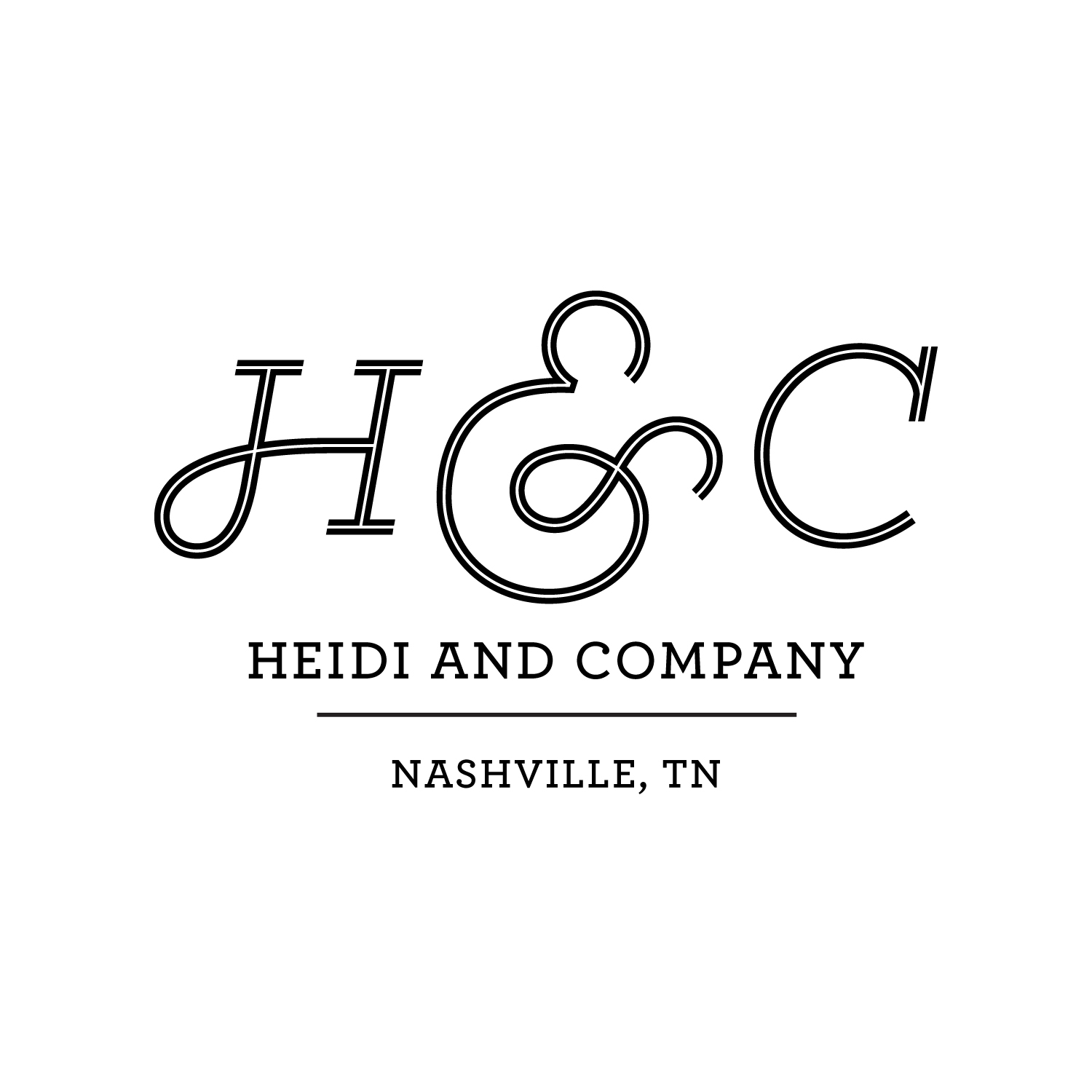 The Design Desk | Heidi & Co Logo